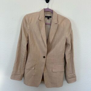 Linen Brooks Brothers Cream Blazer